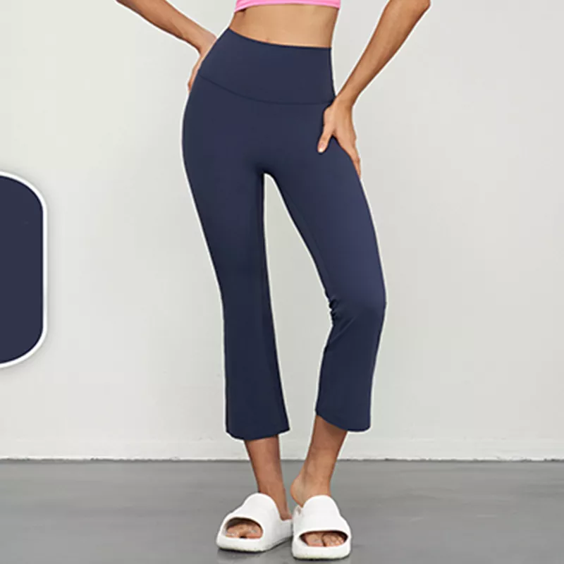 High-Waist Shaping Slim-Fit Yoga Pants
