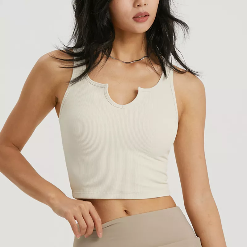Summer Thread Vest Running Fitness Yoga Top